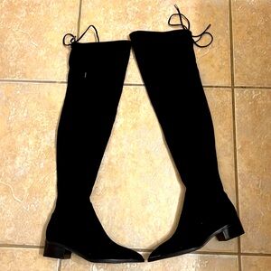 Mark Fisher Tall Faux Suede Boots Size 5